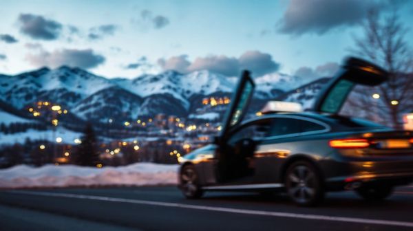 Top conseils pour réserver un taxi Lyon Courchevel facilement
